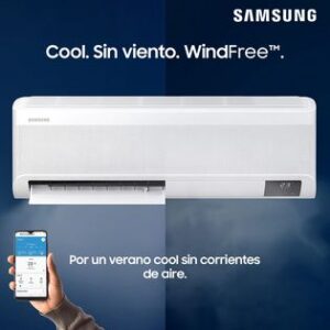 Aire Acondicionado Split Pared Inverter Samsung Wind Free