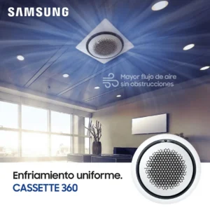 Aire Acondicionado Cassette 360° Inverter Samsung