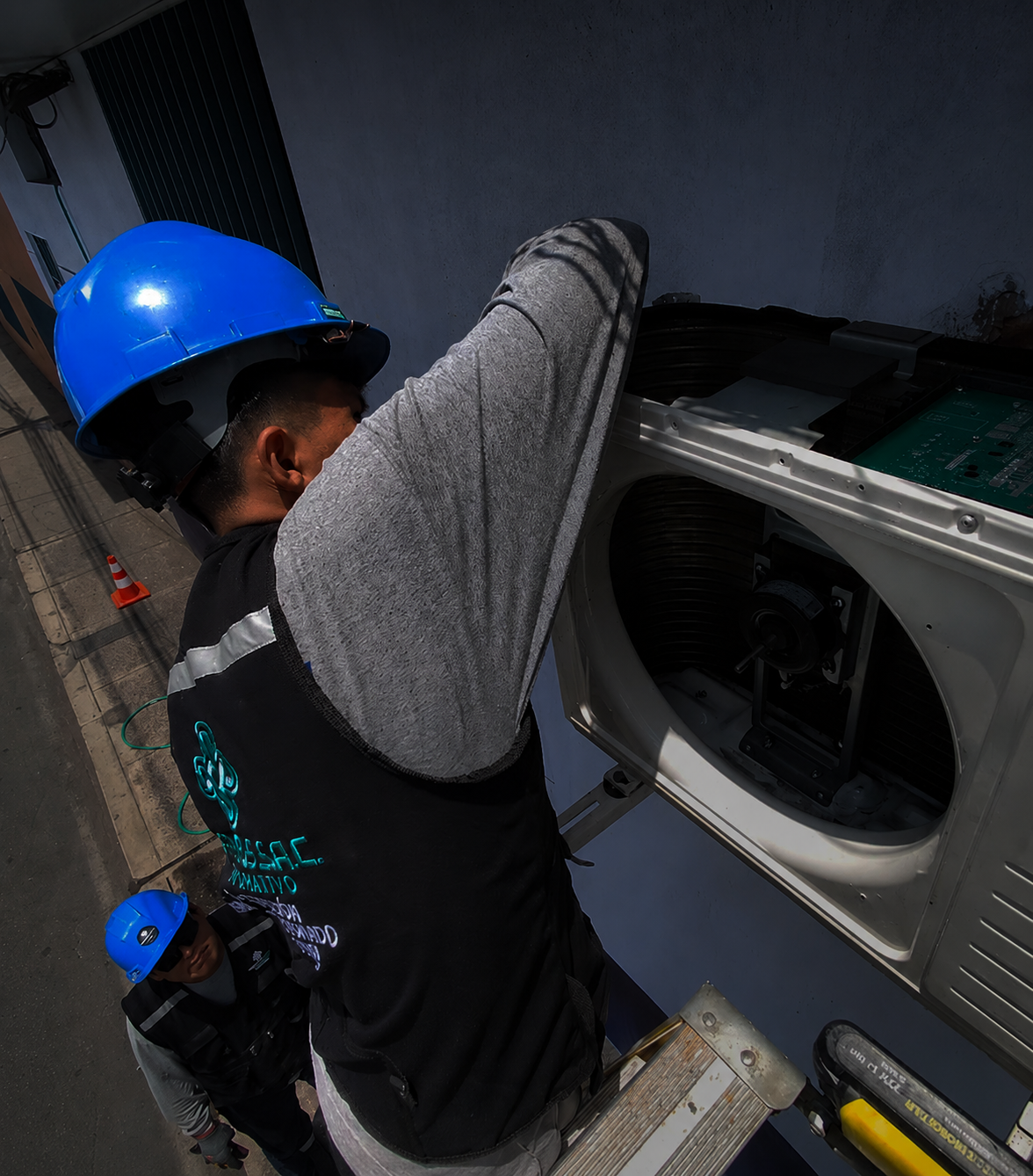 Instalación profesional HVAC
